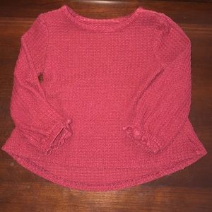 Toddler girl long sleeve shirt